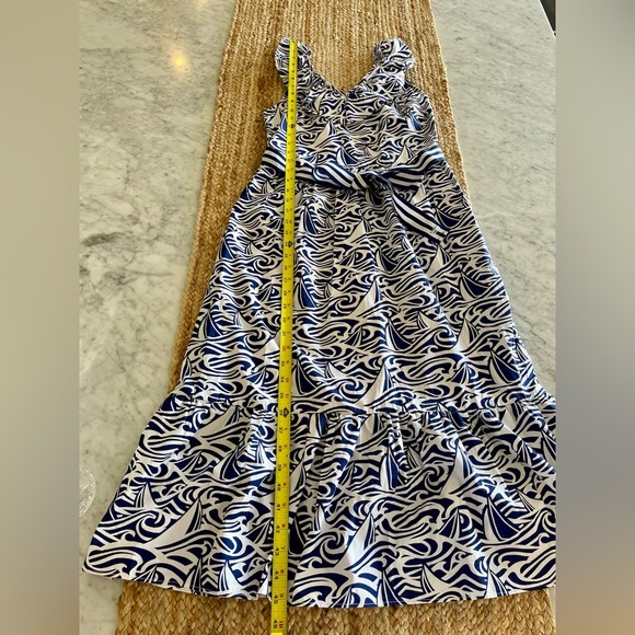 Vineyard Vines x Target Navy Blue and White waves sundress NWT - Picture 5 of 13